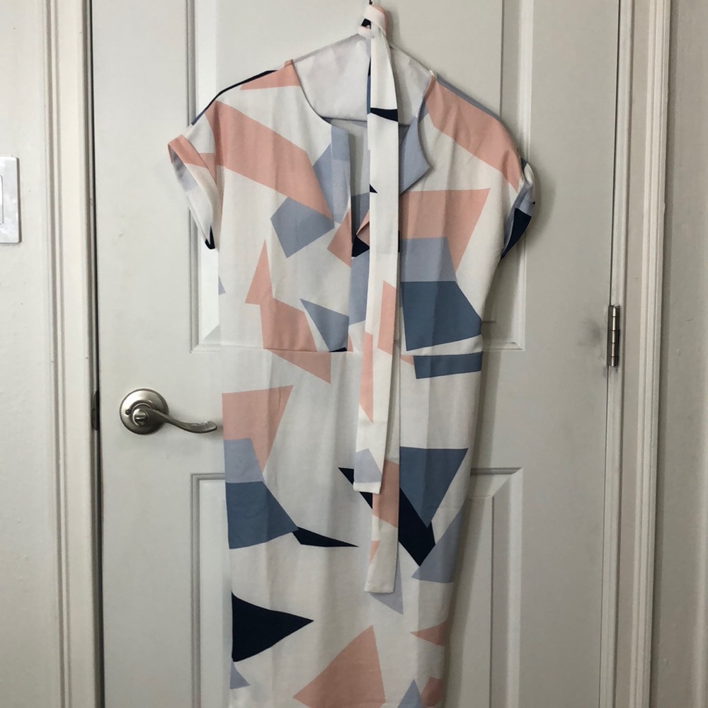Colorblock dress